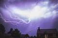 Lightning show over Forest Edge, Hermitage
