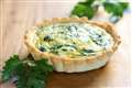 Popeye power with spinach quiche