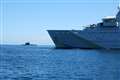 Royal Navy warship shadows Russian submarine through English Channel