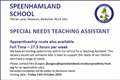 Special Needs Teaching Assistant Required