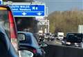 Serious collision causes car fire and M4 closures