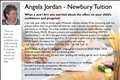 Angela Jordan - Newbury Tuition