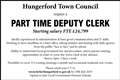 Part Time Deputy Clerk Required