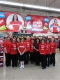 Flash mob dance at Tadley supermarket boosts charity funds