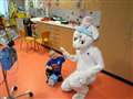 Furry visitor delivers Easter joy