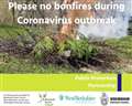 West Berkshire Council issues warning about lighting bonfires during coronavirus outbreak