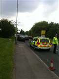 Hambridge Road crash causing long delays
