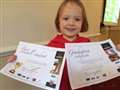 Woolton Hill six-year-old graduates from Newbury language academy