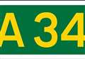 A34 slip road closed tonight