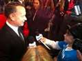 Junior reporter interviews Hollywood's finest