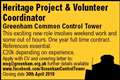 Heritage Project & Volunteer Coordinator