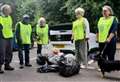 Rotarians blitz plastic from riverbanks