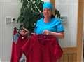 Hungerford woman sewing scrubs for NHS workers