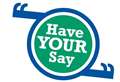 'Have Your Say' to Thames Valley Police officers this weekend