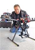 Drone technology takes corporate production firm to new heights 