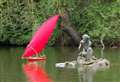 Model boating exhibition in West Berkshire today (Sunday)