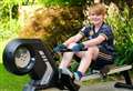 Schoolboy paddling with purpose for charity