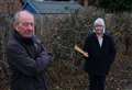 The golden neighbourhood Christmas tree that was stolen twice