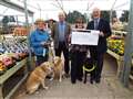 Hermitage garden centre helps raise £30,000 for Guide Dogs charity