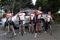 Hermitage to Paris cyclists raise more than £5,000