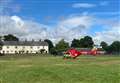 Air ambulance touches down in Victoria Park after man falls