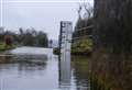 Drivers diverted through flooded ford