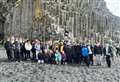 Schoolchildren experience geysers and glaciers on Iceland trip