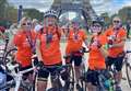 Villagers in London to Paris cycle fundraiser