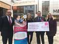 Christmas shoppers donations boost to charity 