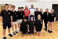 Olympians visit school open evening