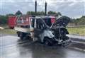 Vehicle fire at Junction 13 Chieveley