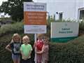 Signs are good for school fete