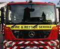 Family evacuate home following fire 