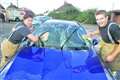 Newbury firefighters charity car wash raises over £1,000