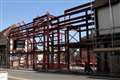 West Berkshire Museum taking shape as steelwork is erected