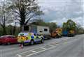 Police clear vehicles from A4 lay-by