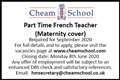 Teacher of French