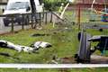 Lucky escape after car crashes into Thatcham playground