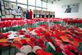 Racegoers amazed by art display from local schools on Worthington’s Armed Forces Raceday