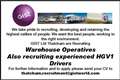 Warehouse Operatives and HGV1 Drivers