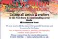 CALLING ALL ARTISTS AND CRAFTERS