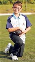 Jacob's a hot shot bowler at 11!