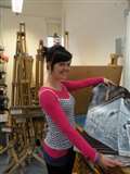 Newbury students exhibit art to the public