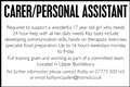 Carer/Personal Assistant Required