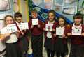 Pupils in Thatcham craft Christmas cards for local retirement communities