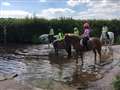 Fun in the sun at Bucklebury Ford