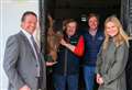 Laura Farris MP welcomes sports minister to Nicky Henderson's Seven Barrows