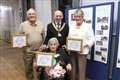 Thatcham three honoured for giving their time tirelessly for years on end