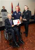 Newbury firefighter hailed for his heroics 