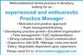 Practice Manager Required